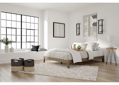 Ashley queen platform bed deals