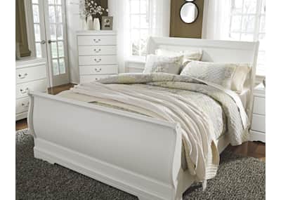 Anarasia Queen Sleigh Bed Ashley Canada