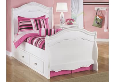 Exquisite twin poster bed hot sale