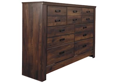 Quinden Dresser Dark Brown