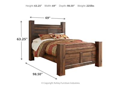 Ashley quinden poster hot sale bed