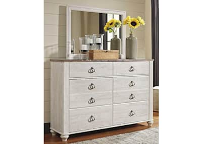 Ashley hotsell willowton mirror