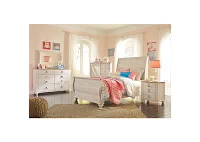 Willowton dresser store and mirror