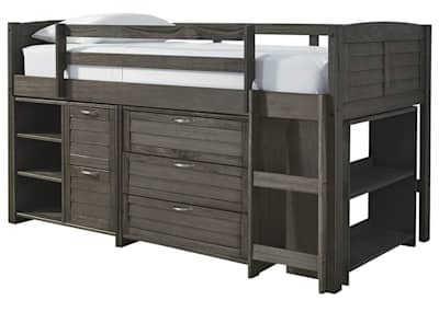 Caitbrook twin loft bed clearance