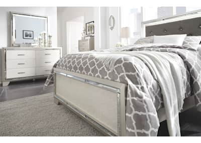 Lonnix full outlet panel bed