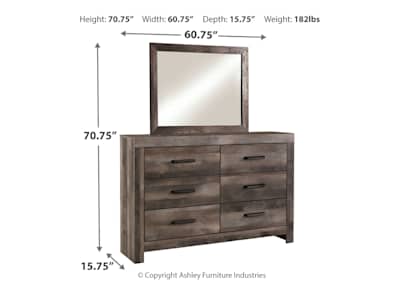 Wynnlow Dresser and Mirror Ashley Canada