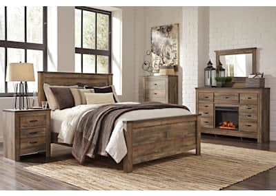 Ashley trinell outlet queen bed