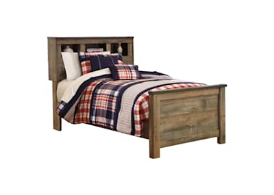 Trinell twin store panel bed