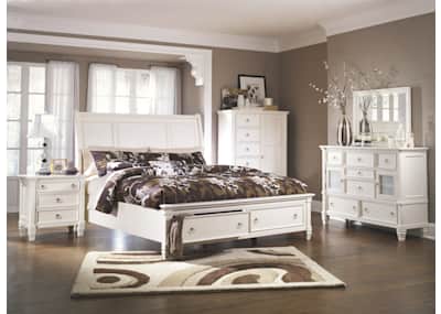 Ashley furniture white deals