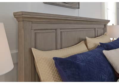 Lettner 3 Piece Sleigh Headboard with Storage Footboard Queen