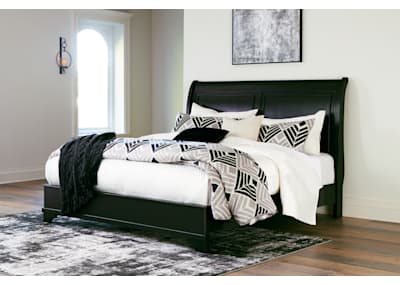Chylanta Sleigh Bed Queen Chylanta Sleigh Bed Ashley Canada