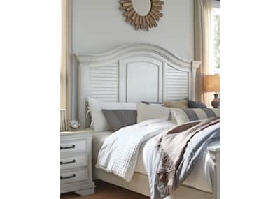 Teganville king panel hot sale bed