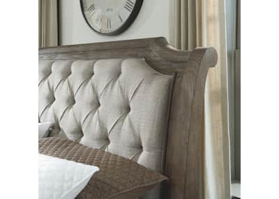 Monteverdi upholstered hot sale panel headboard