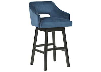 Tallenger Bar Height Stool Blue Tallenger Bar Height Stool