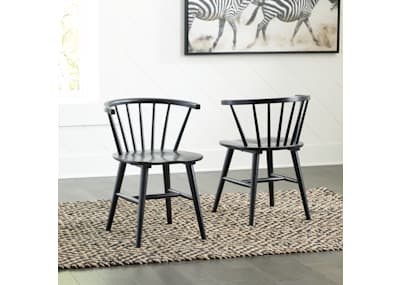 Ashley furniture 2025 spindle chair