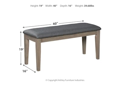 Aldwin dining table and 4 chairs and bench shop