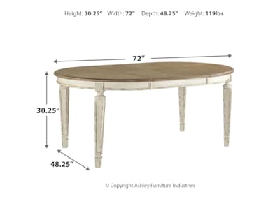 Realyn table and chairs deals