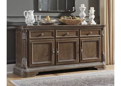 Ashley furniture hot sale sideboard
