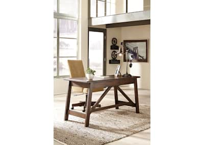 Baldridge Office Chair Light Brown Dufresne Furniture and