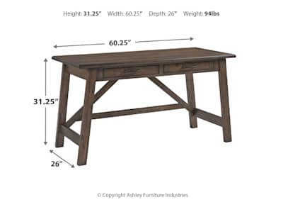 Ashley outlet baldridge desk