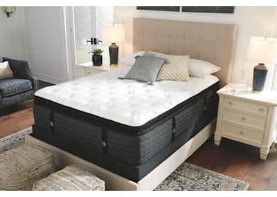 Ashley Sleep Loft and Madison Ultra Pillow Top Innerspring 17.5