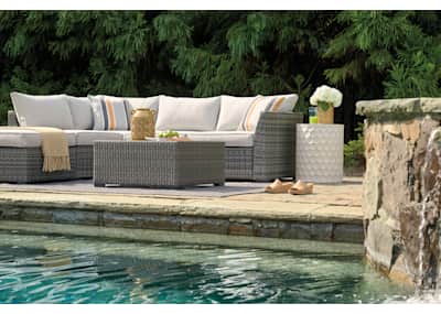 Cherry point gray 2024 4 piece outdoor