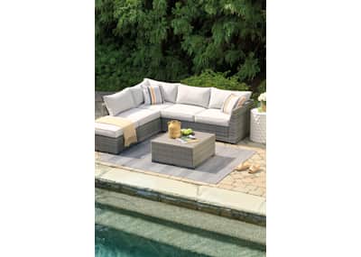 Ashley cherry point sectional top
