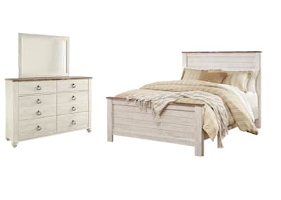 Willowton queen bed top