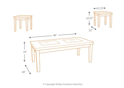 Denja hotsell table set
