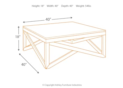 Ashley haroflyn coffee table new arrivals