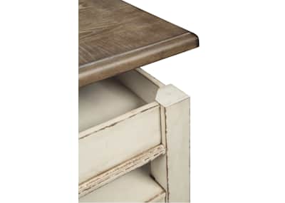 Realyn coffee table with lift hot sale top