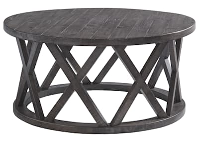 Ashley furniture round coffee hot sale table