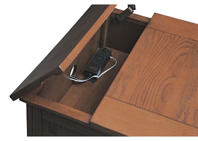 Cross Island Rectangle End Table Ashley Canada