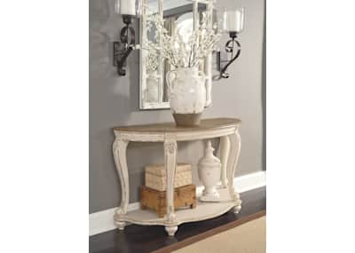 Realyn sofa table deals