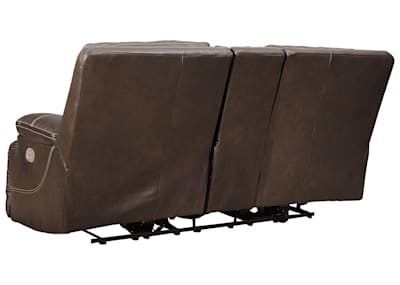 Ricmen power reclining loveseat with shop console