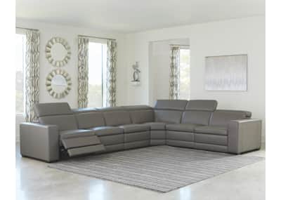 7 piece store power reclining sectional