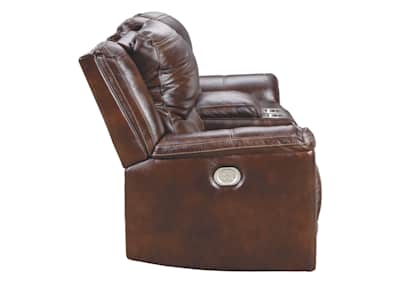 Catanzaro Power Reclining Loveseat with Adjustable Headrest