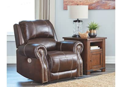 Buncrana Power Recliner with Adjustable Headrest Ashley Canada