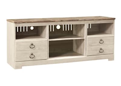 Willowton 4 Piece Entertainment Wall Unit Ashley Canada
