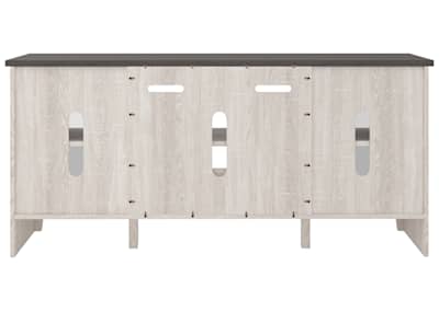 Dorrinson tv stand with fireplace outlet