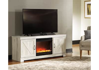Bellaby Wall Unit with Fireplace Insert Ashley Canada