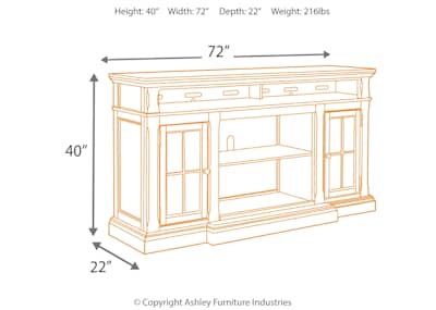 Ashley roddinton tv stand top