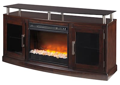 Chanceen TV Stand with Fireplace Ashley Canada
