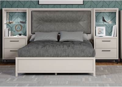 Glacier Bay 4 Piece King Pier Bed Glacier