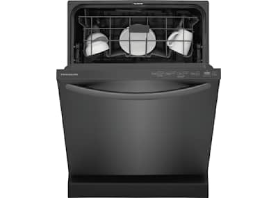 Black stainless frigidaire dishwasher store