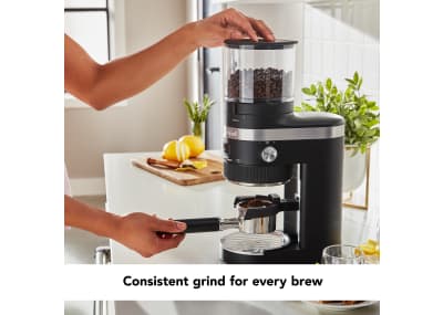 Burr Coffee Grinder KCG8433BM - Waterford Appliances