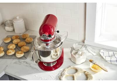 Artisan® Series 5 Quart Tilt-Head Stand Mixer Empire Red KSM150PSER