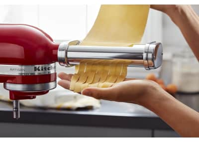 KitchenAid KSMPRA Stand Mixer 3-Piece Pasta Roller and Cutter Attachment ( mixer not include)