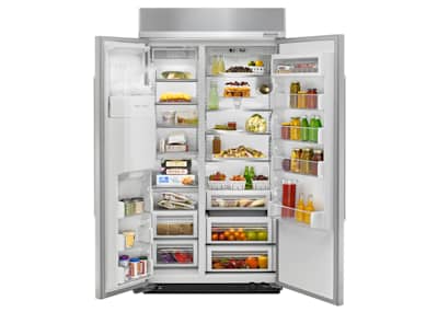 KitchenAid Side by Side Fridge KBSD602ESS Stainless Steel