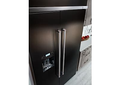 KitchenAid Side by Side Fridge KBSD608EBS Black Stainless
